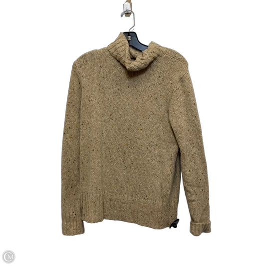 Sweater Cashmere By Sutton Studio In Tan, Size: L