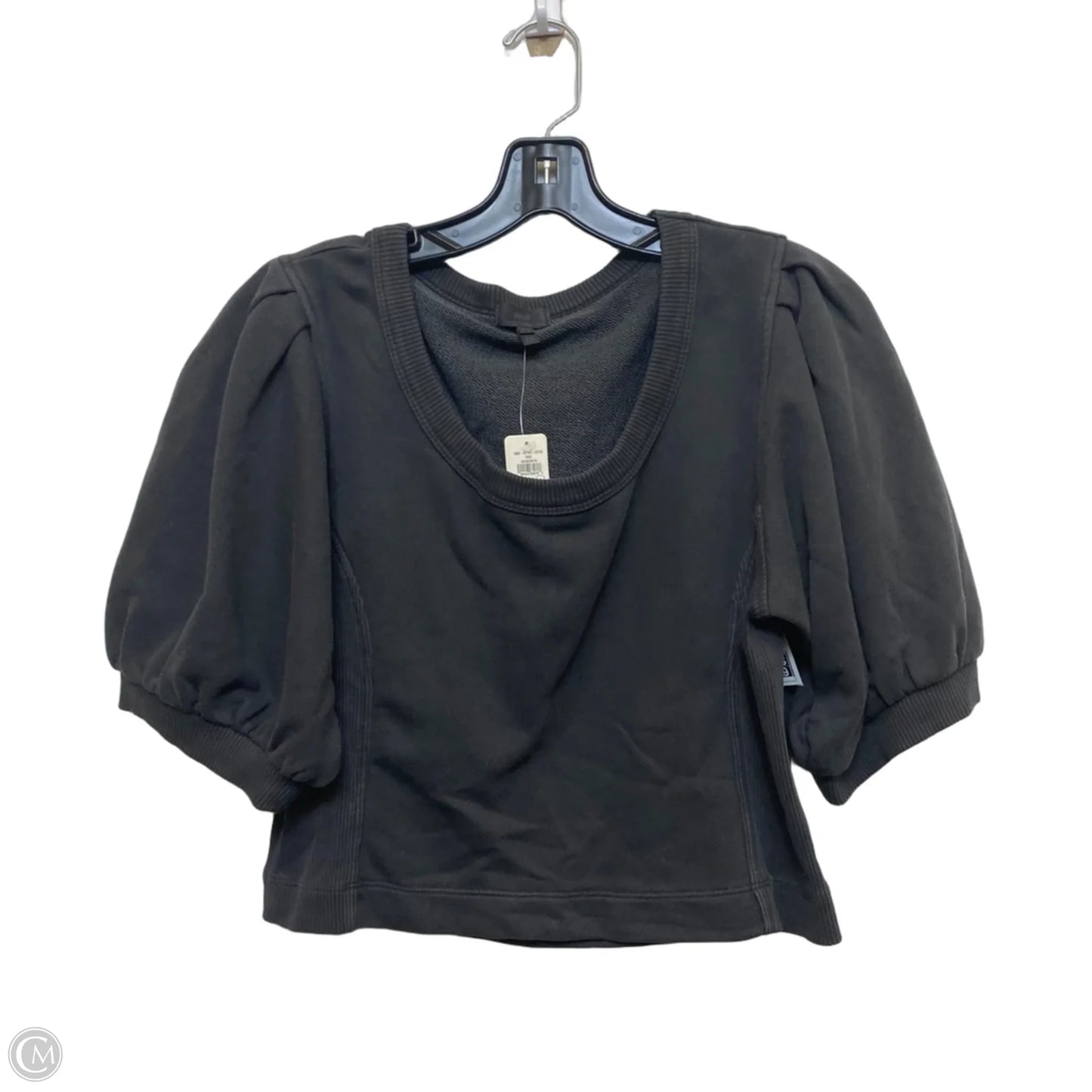Top Short Sleeve By Aerie In Grey, Size: M