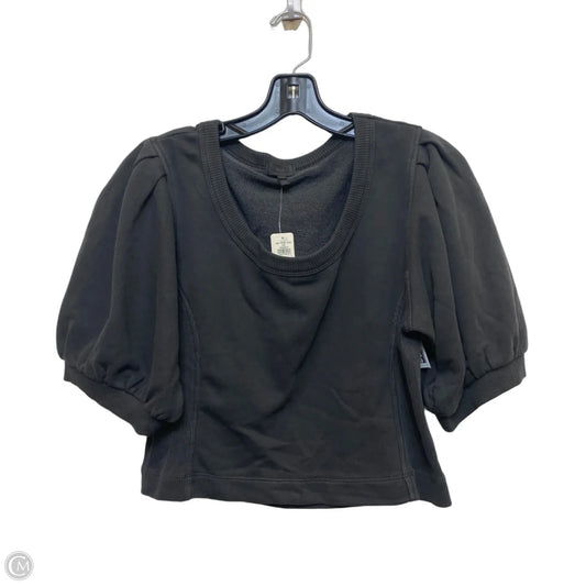 Top Short Sleeve By Aerie In Grey, Size: M