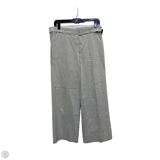 Pants Cropped By Haven & Blair In Grey & White, Size: S