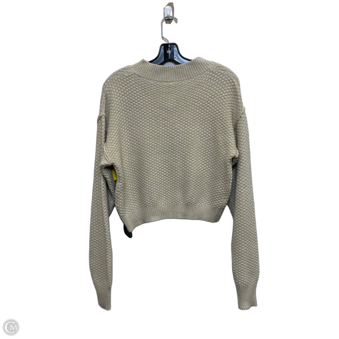 Sweater Cardigan By Free People In Tan, Size: Xs