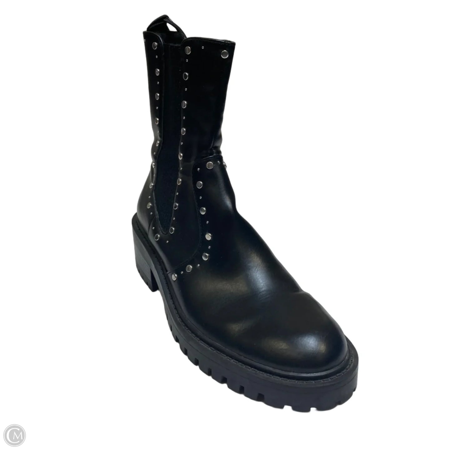 Boots Ankle Flats By Zara In Black, Size: 9.5