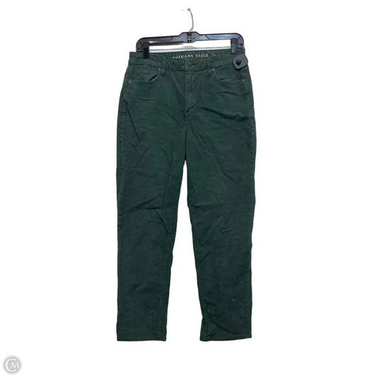 Pants Corduroy By American Eagle In Green, Size: 8