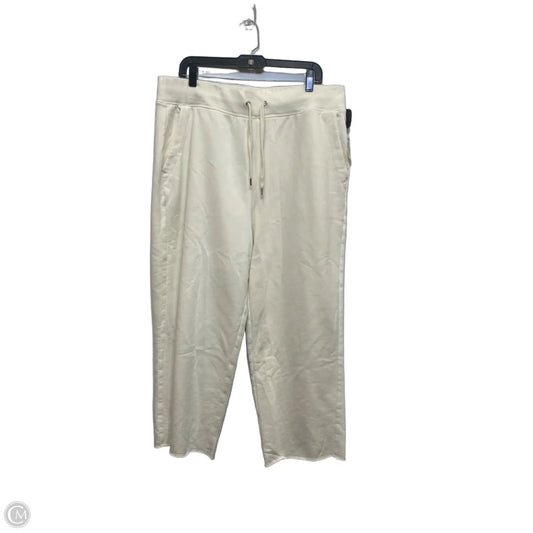 Athletic Pants By Calia In Cream, Size: Xl