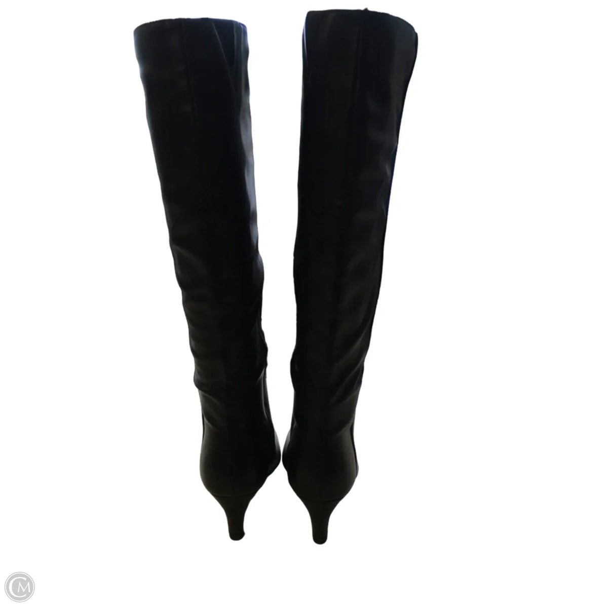 Boots Knee Heels By Universal Thread In Black, Size: 9
