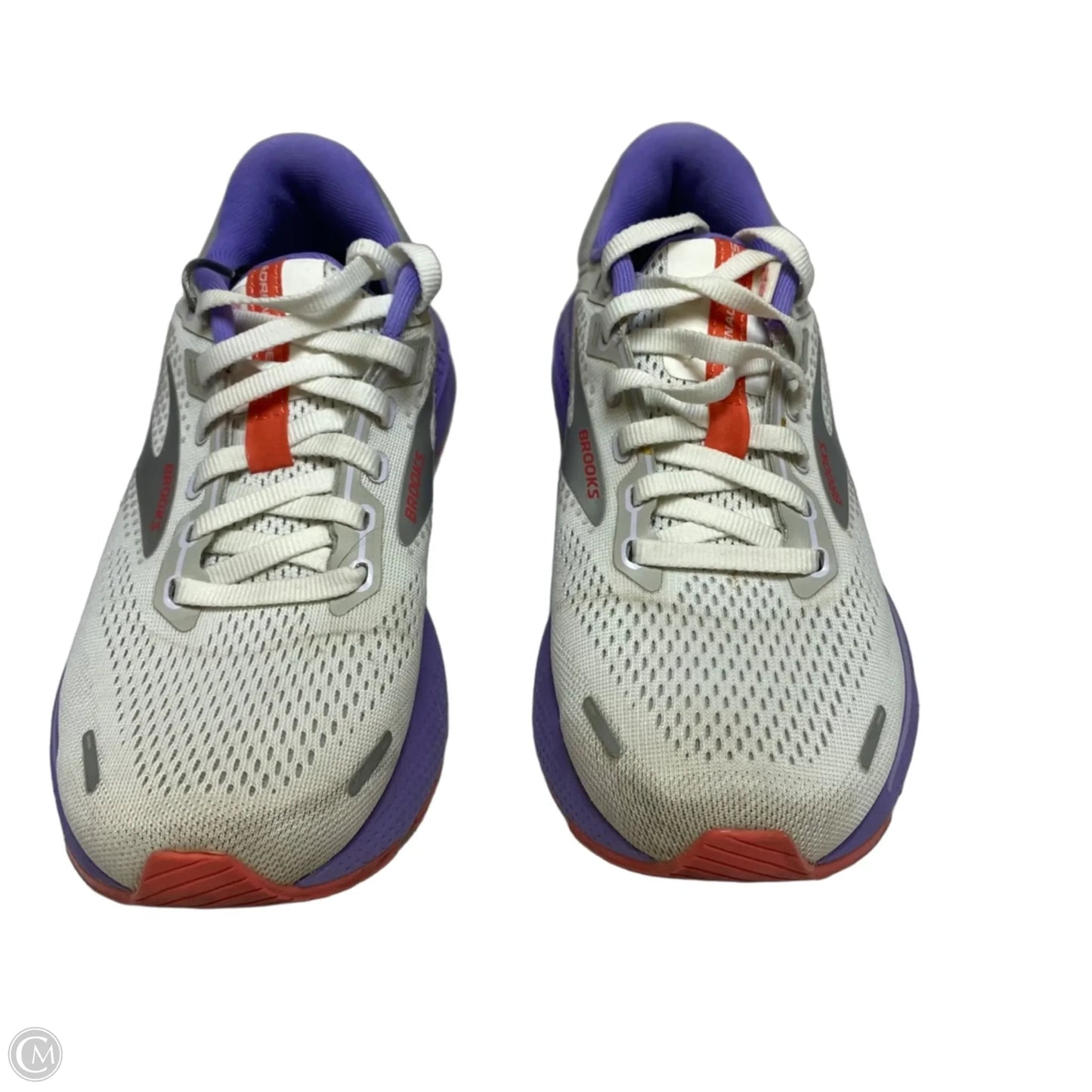 Shoes Athletic By Brooks In Purple & White, Size: 7.5