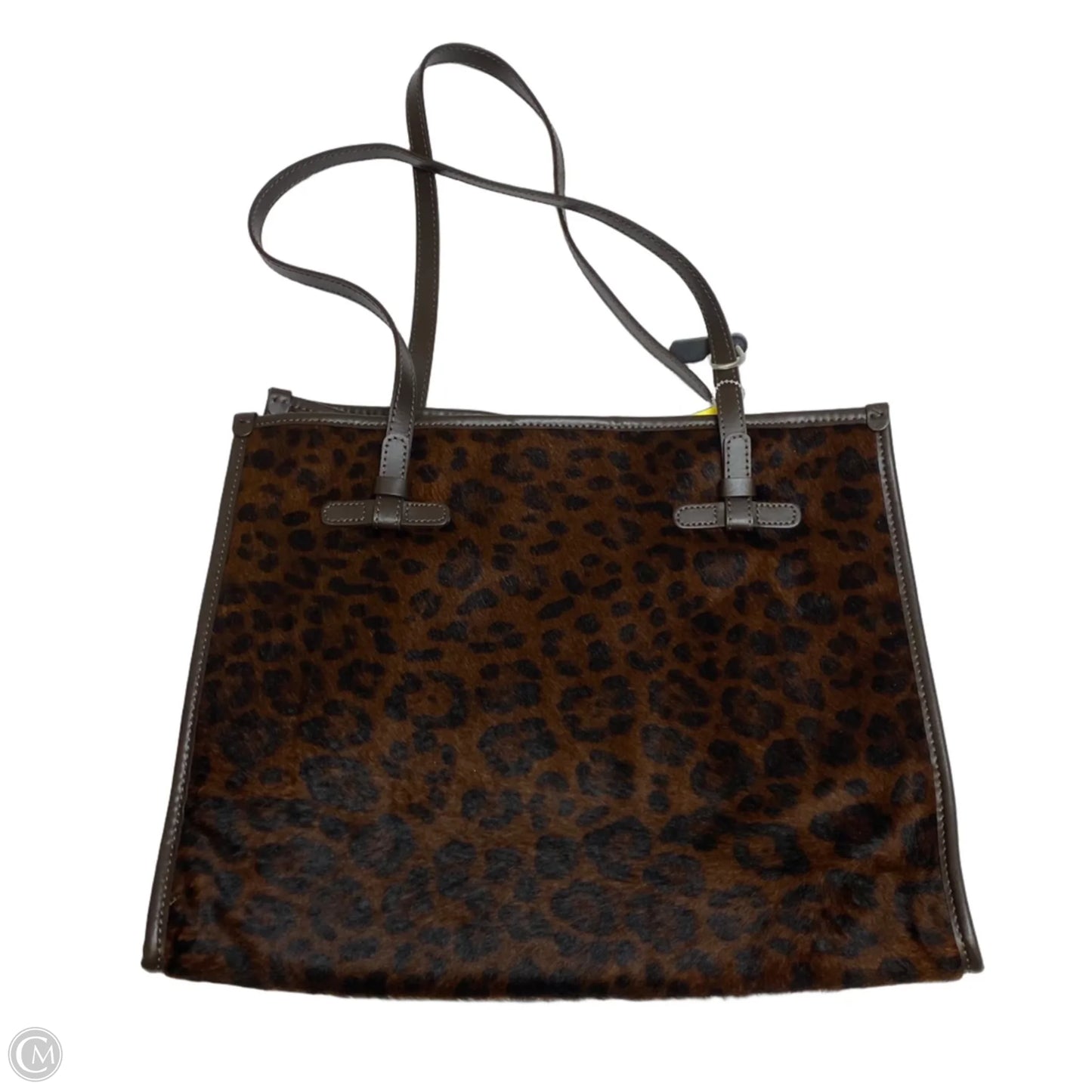 Handbag Leather By Divina Firenze, Size: Medium