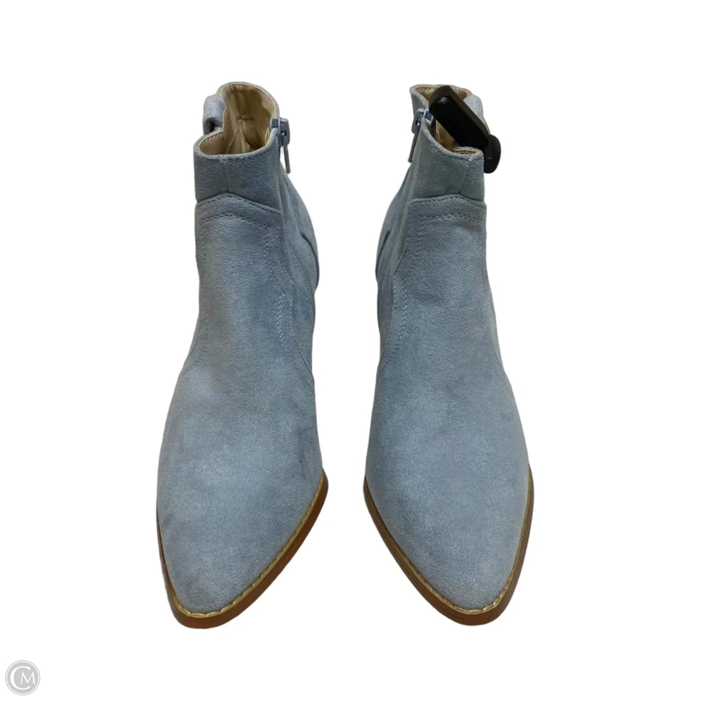 Boots Ankle Heels By Lulus In Blue, Size: 8