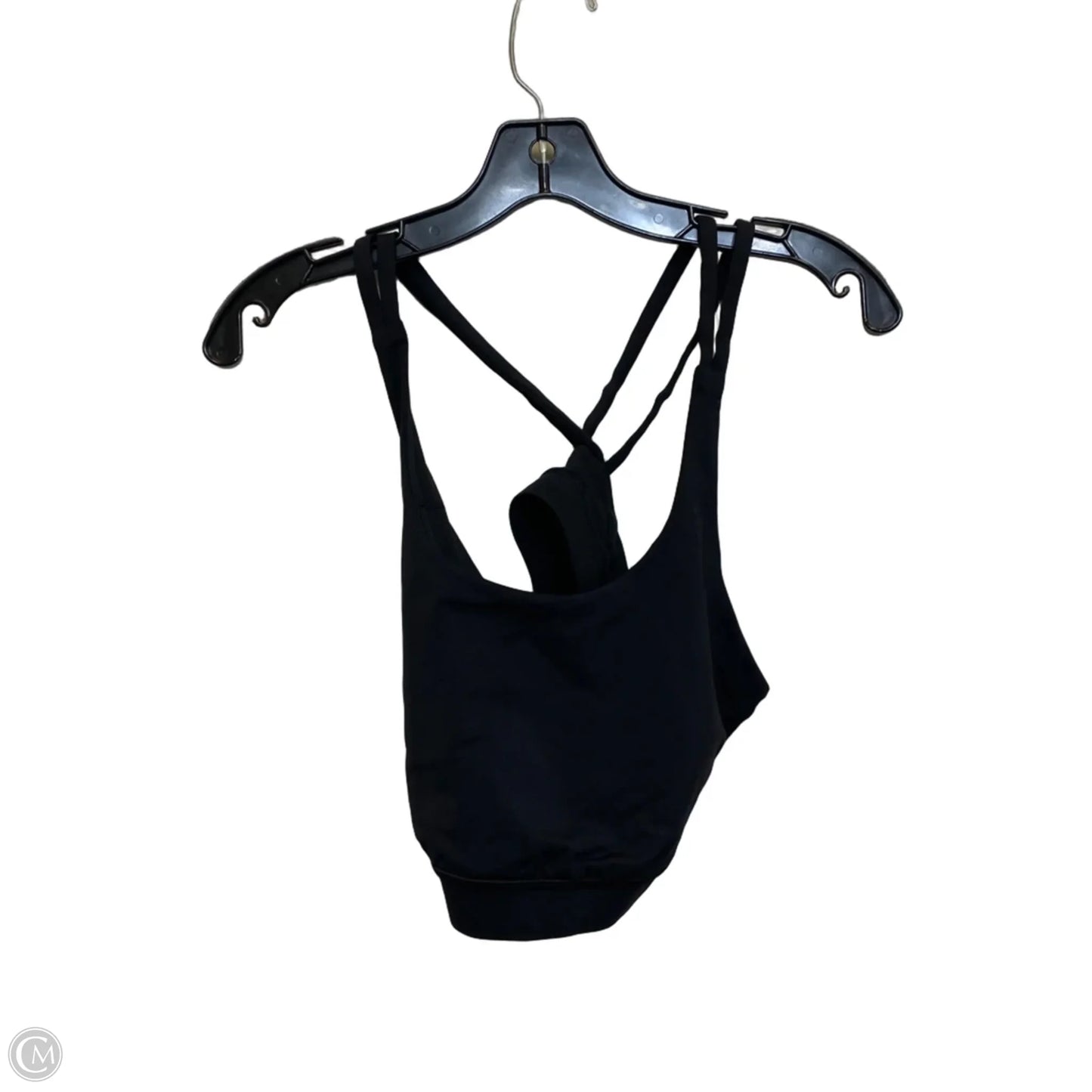Athletic Bra Designer By Lululemon In Black, Size: L