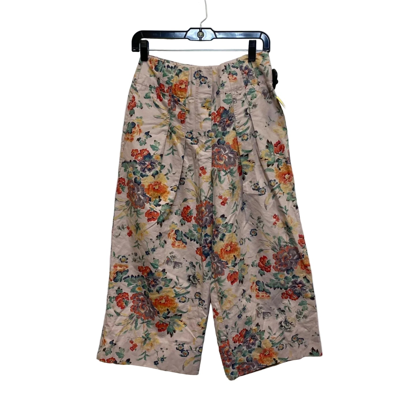 Pants Cropped By Rebecca Taylor In Pink, Size: 4