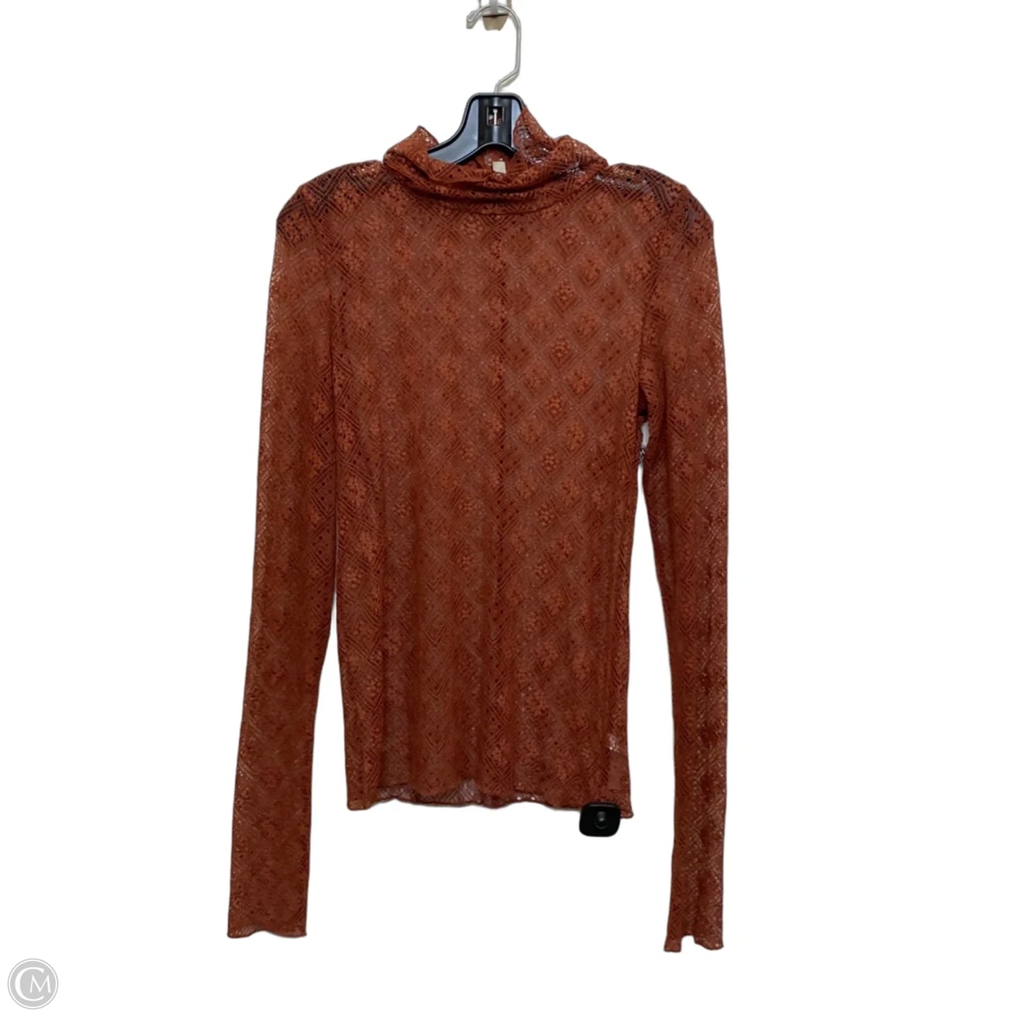 Top Long Sleeve By Free People In Red, Size: M