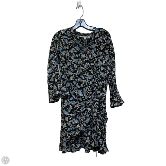 Dress Designer By Veronica Beard In Black & Blue, Size: M