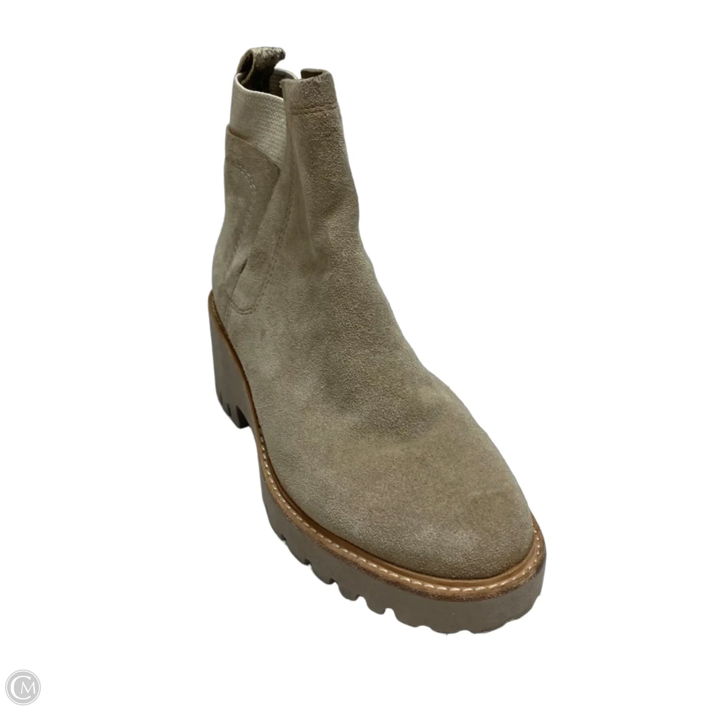 Boots Ankle Heels By Dolce Vita In Tan, Size: 9