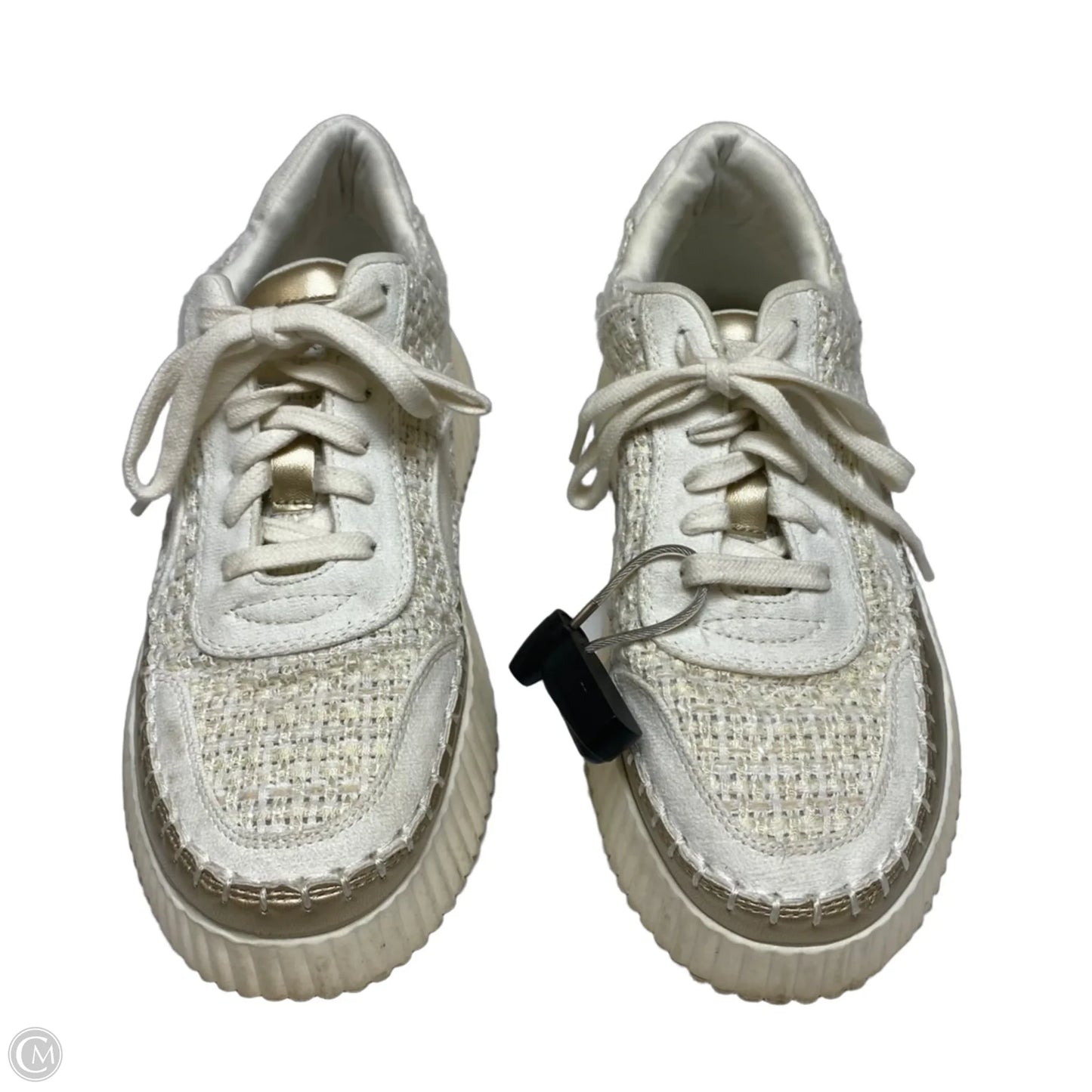 Shoes Sneakers By Coconuts In Cream, Size: 8