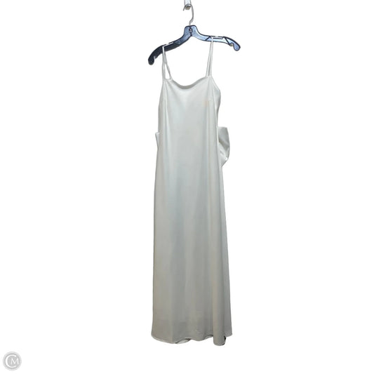Dress Party Long By Allison + Kelly In White, Size: M