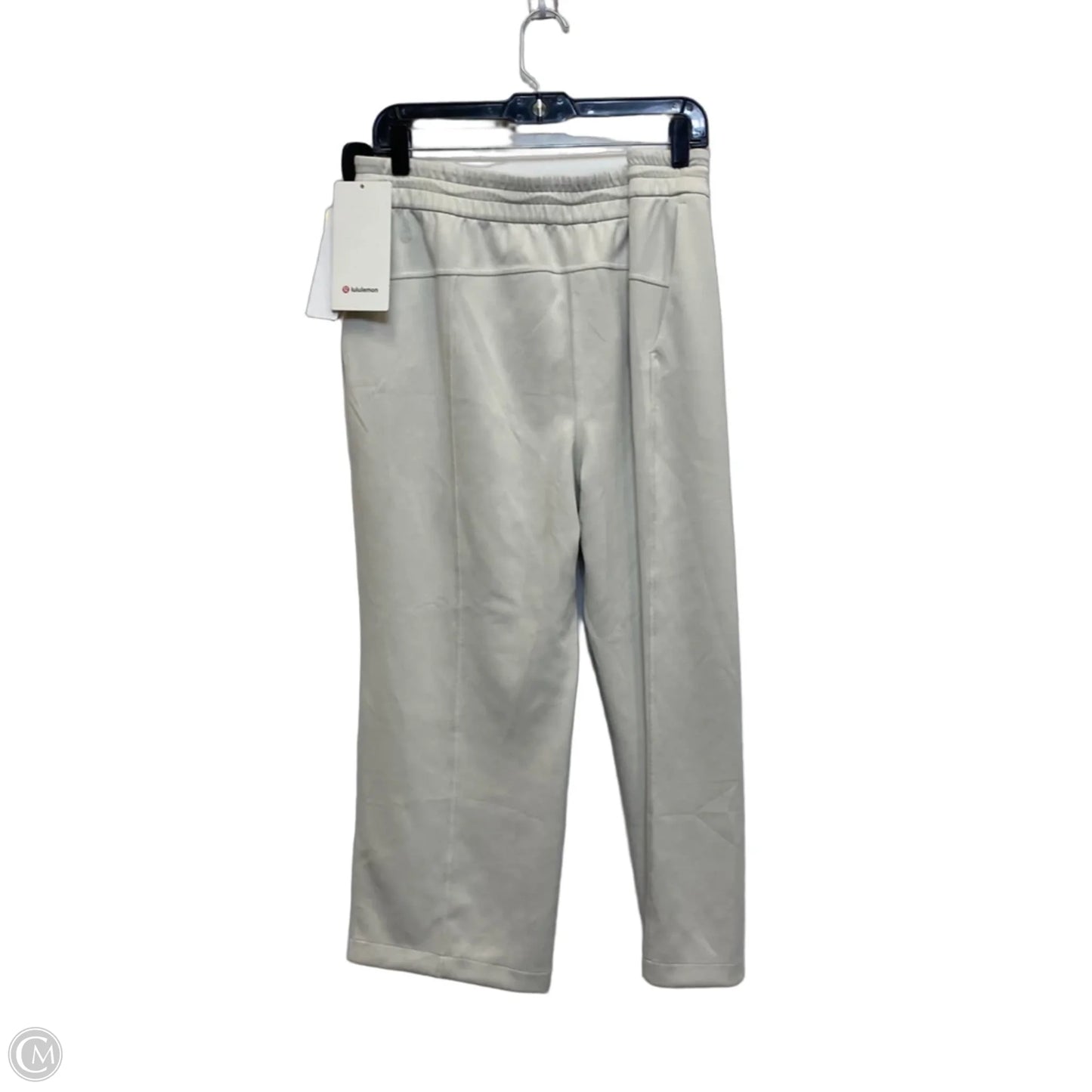 Athletic Pants Designer By Lululemon In Cream, Size: L