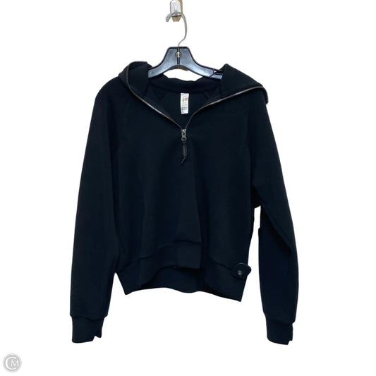 Sweatshirt Collar By Spanx In Black, Size: S