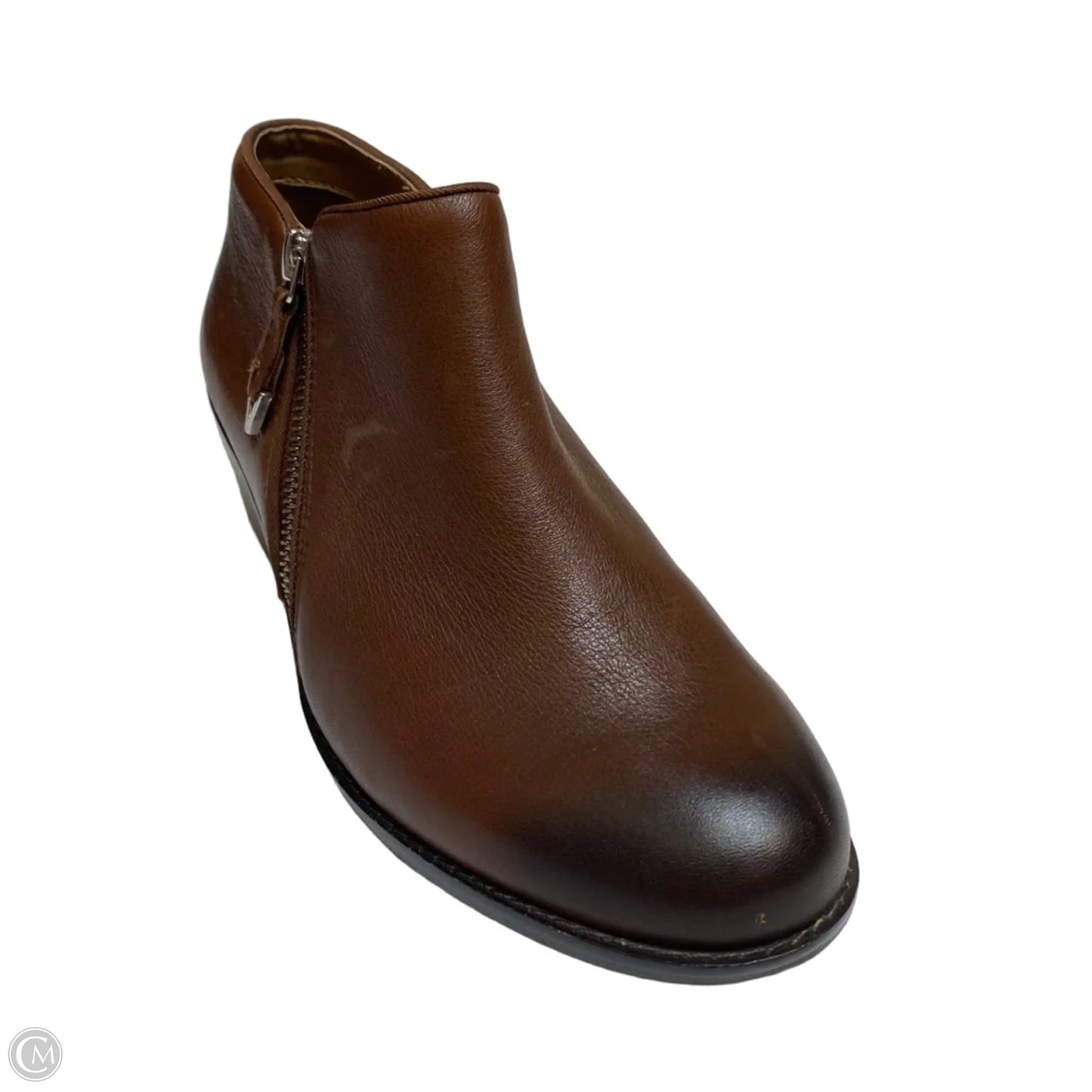 Boots Ankle Flats By Vionic In Brown, Size: 6.5