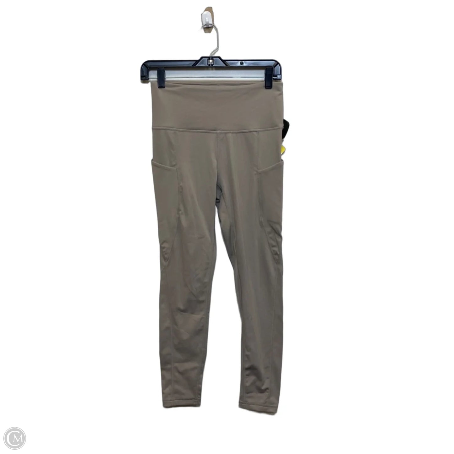 Athletic Leggings By Ododos In Tan, Size: M