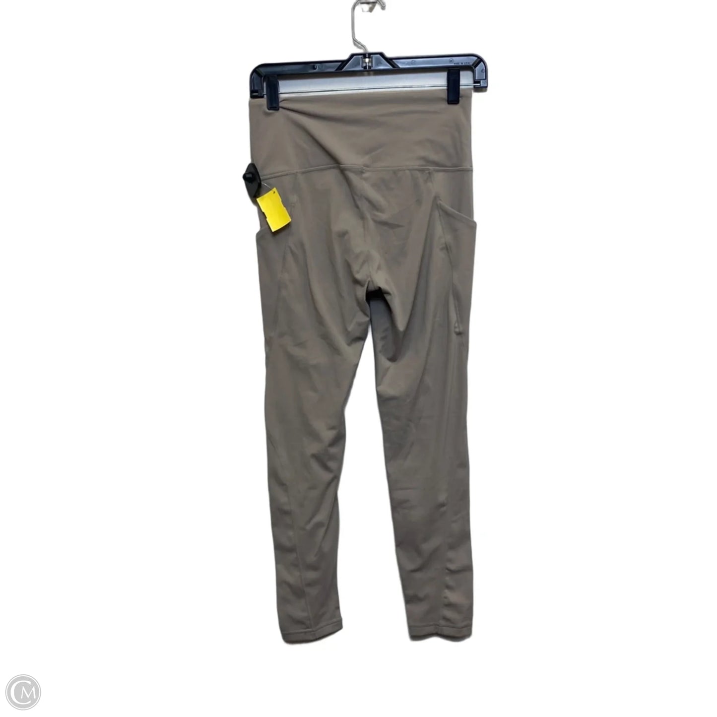 Athletic Leggings By Ododos In Tan, Size: M