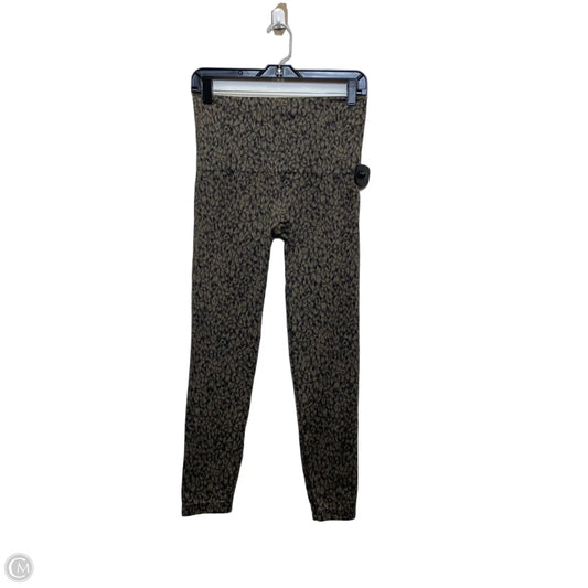 Athletic Leggings By Spanx In Animal Print, Size: Xl