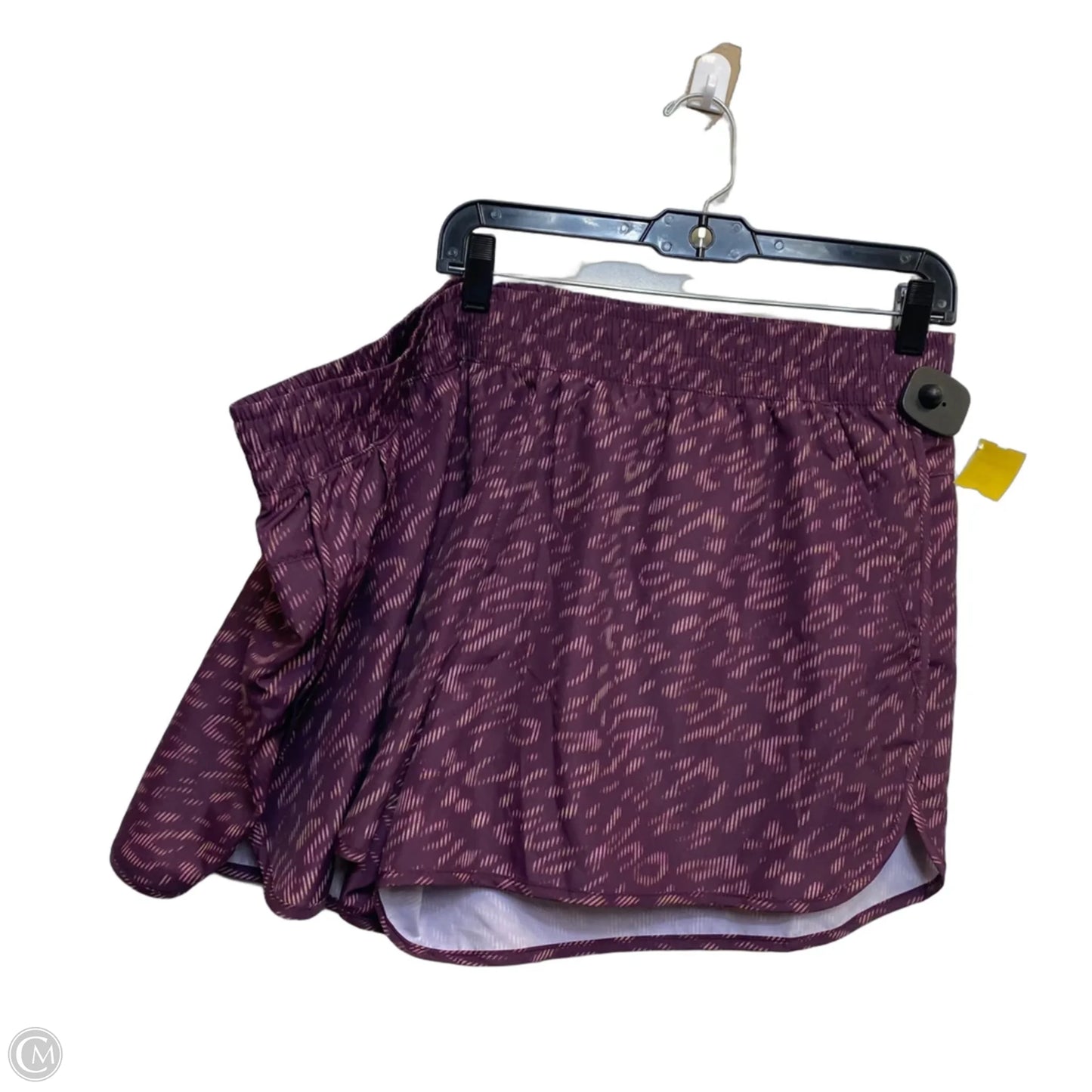 Athletic Shorts By Avia In Purple, Size: 3x