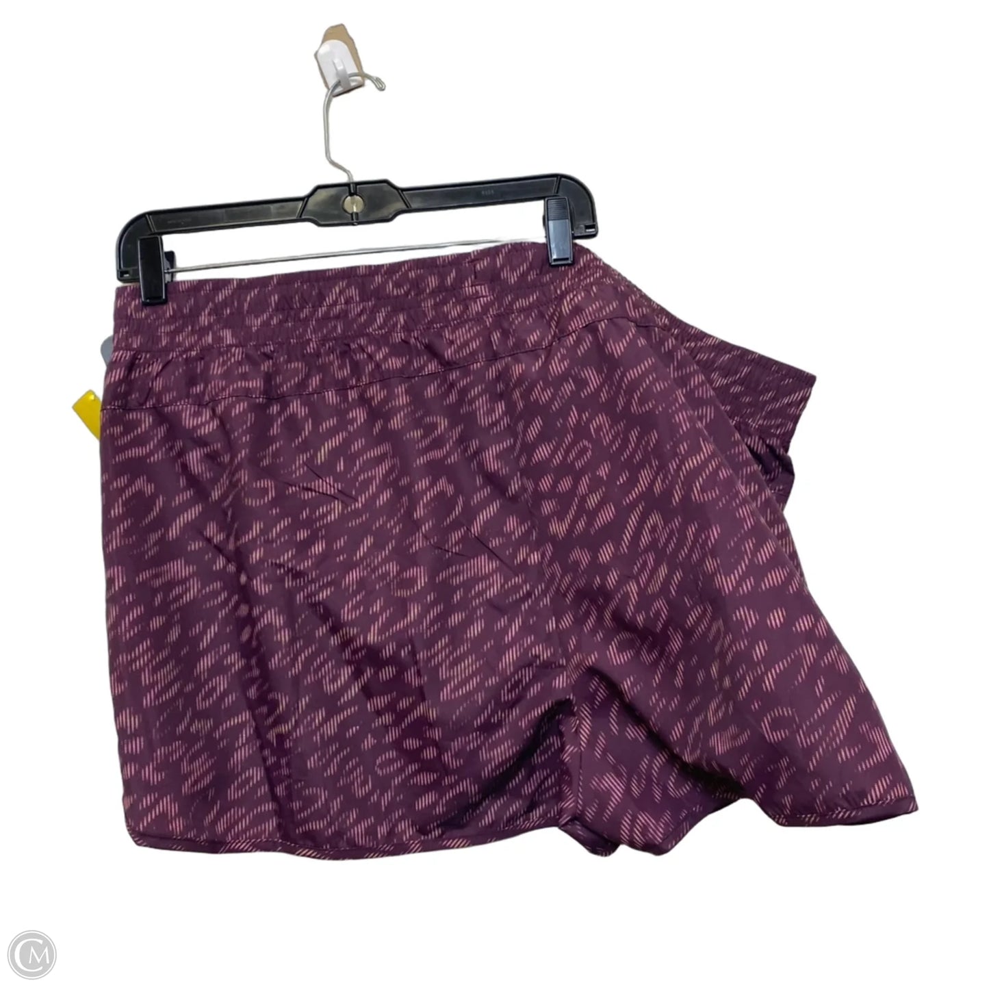 Athletic Shorts By Avia In Purple, Size: 3x