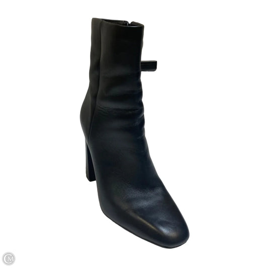 Boots Ankle Heels By Steve Madden In Black, Size: 9