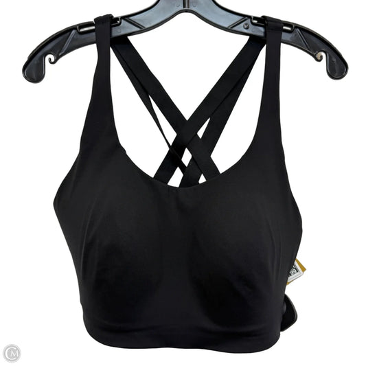 Athletic Bra By Lululemon In Black, Size: L