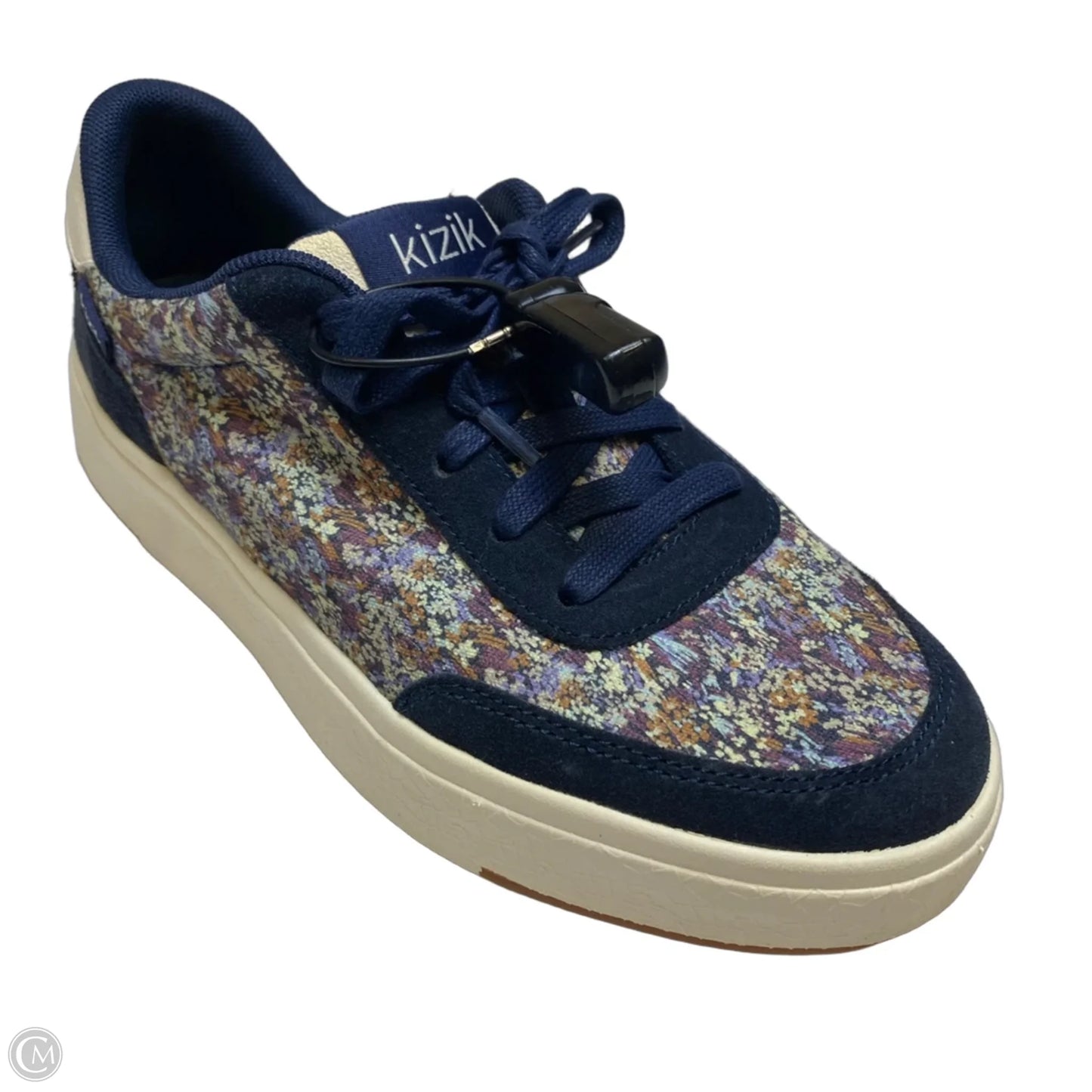 Shoes Sneakers By Kizik In Blue & Cream, Size: 7.5
