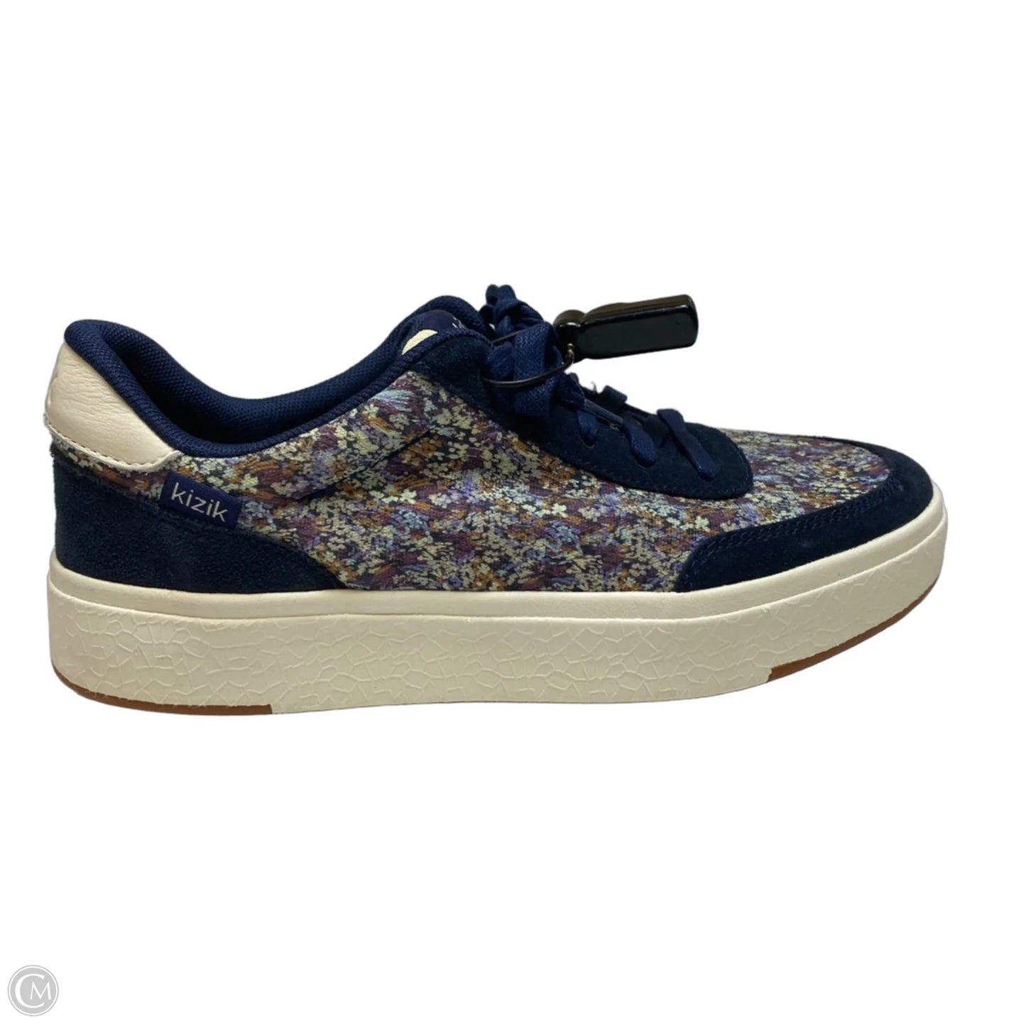 Shoes Sneakers By Kizik In Blue & Cream, Size: 7.5
