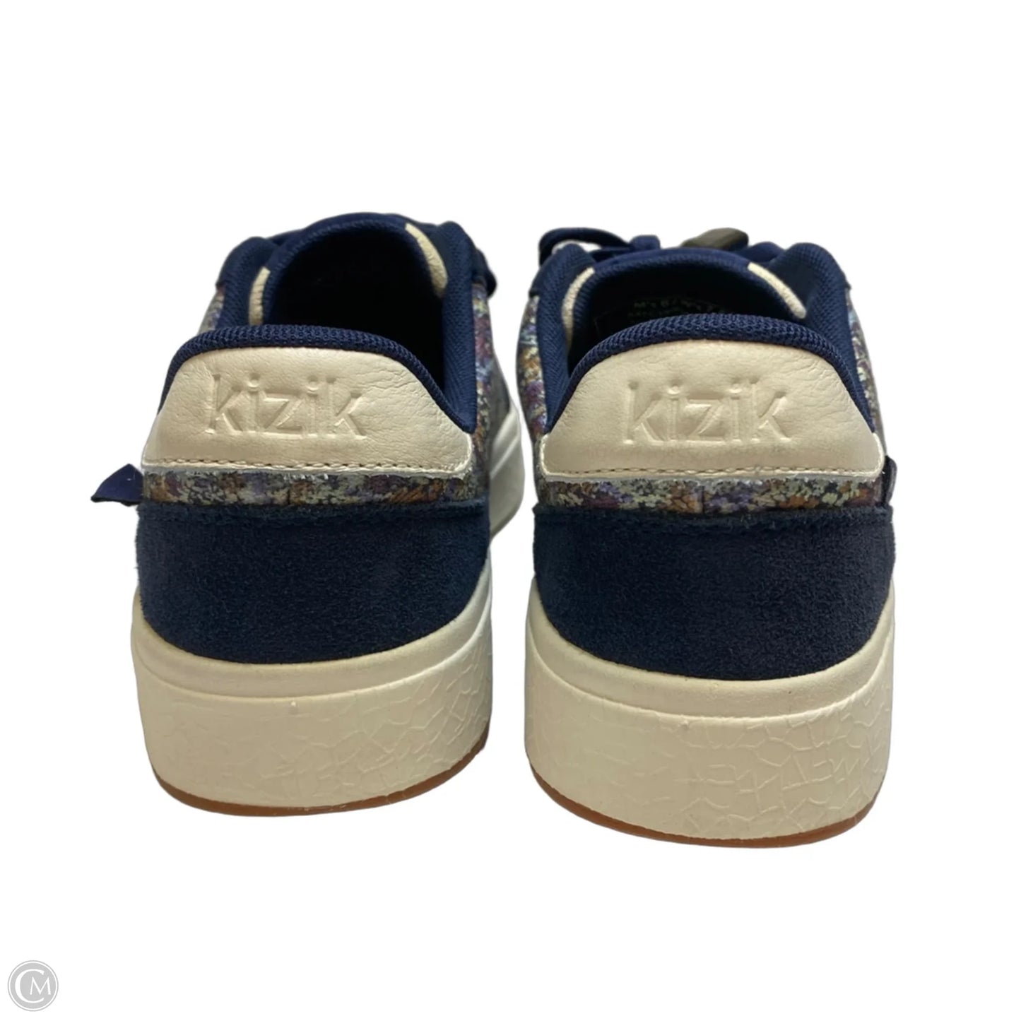 Shoes Sneakers By Kizik In Blue & Cream, Size: 7.5