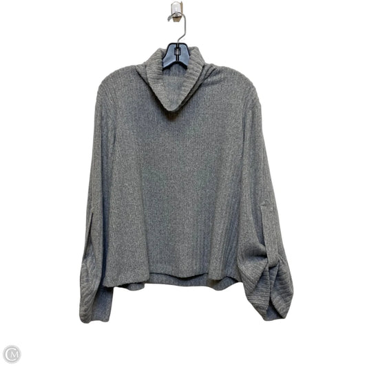 Top Long Sleeve By Limited In Grey, Size: L