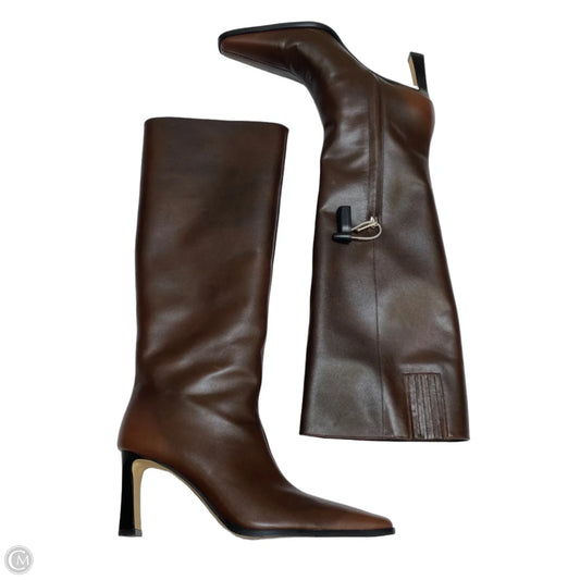 Boots Knee Heels By Michael By Michael Kors In Brown, Size: 9.5