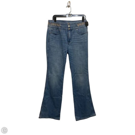 Jeans Flared By White House Black Market In Blue Denim, Size: 12