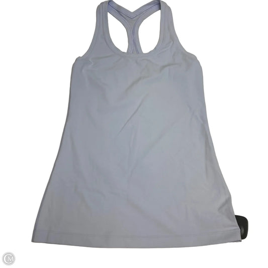 Athletic Tank Top Designer By Lululemon In Blue, Size: S