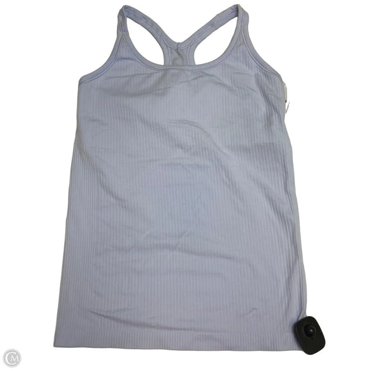 Athletic Tank Top Designer By Lululemon In Blue, Size: M