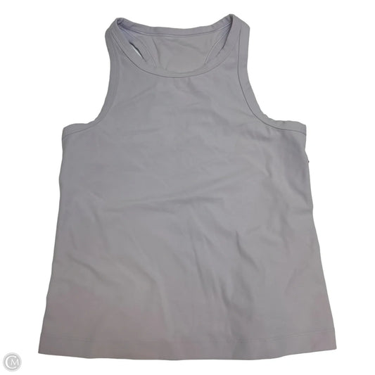 Athletic Tank Top Designer By Lululemon In Purple, Size: S