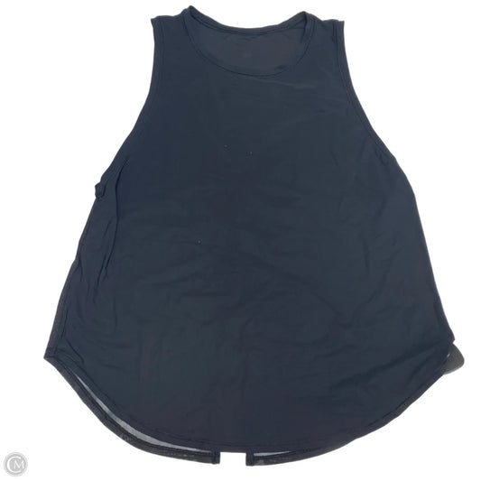 Athletic Tank Top Designer By Lululemon In Black, Size: L