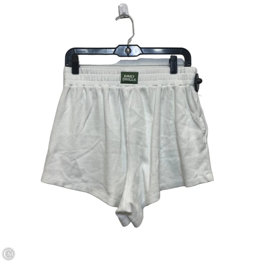 Shorts By Daily Drills In White, Size: M