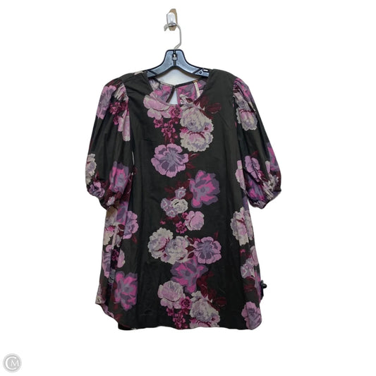 Dress Casual Short By Free People In Grey & Pink, Size: S
