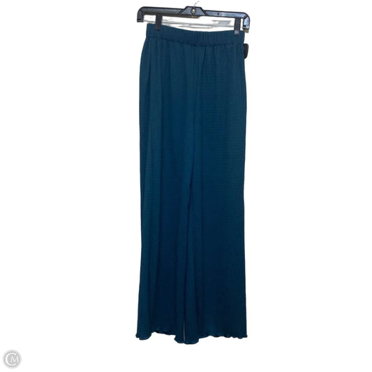 Pants Wide Leg By Cmf In Teal, Size: S