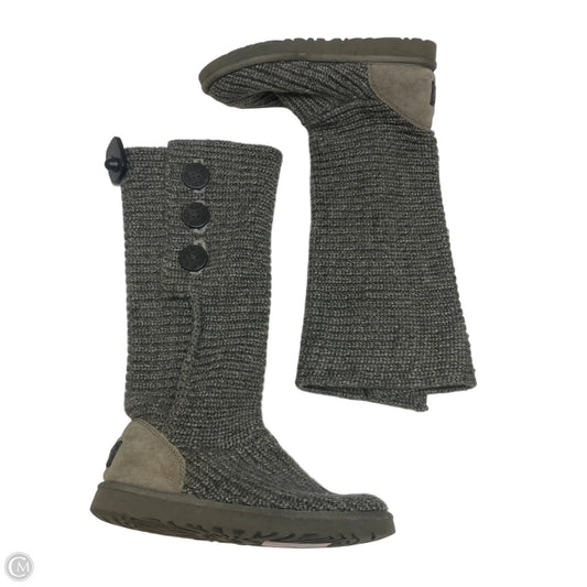 Boots Designer By Ugg In Grey, Size: 7