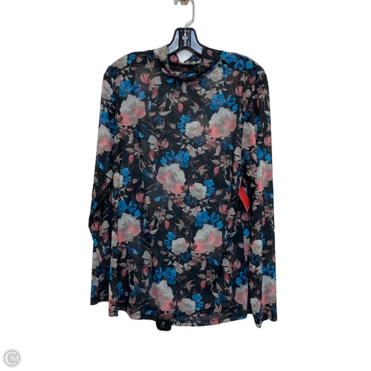 Top Long Sleeve By Torrid In Floral Print, Size: 2x