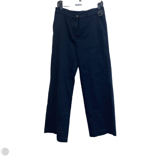 Pants Wide Leg By Ann Taylor In Navy, Size: 8