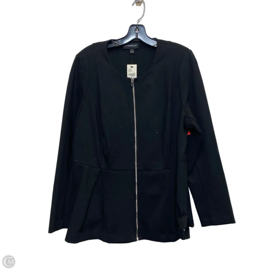 Blazer By Lane Bryant In Black, Size: 1x