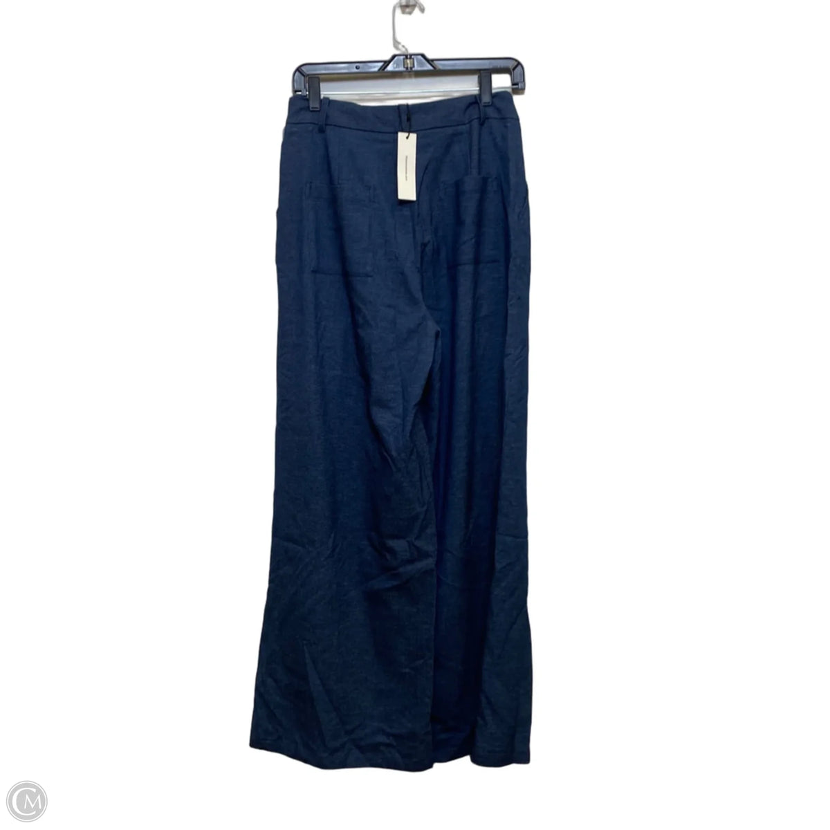 Pants Wide Leg By Commense In Blue, Size: S