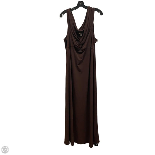 Dress Party Long By Old Navy In Brown, Size: 2x