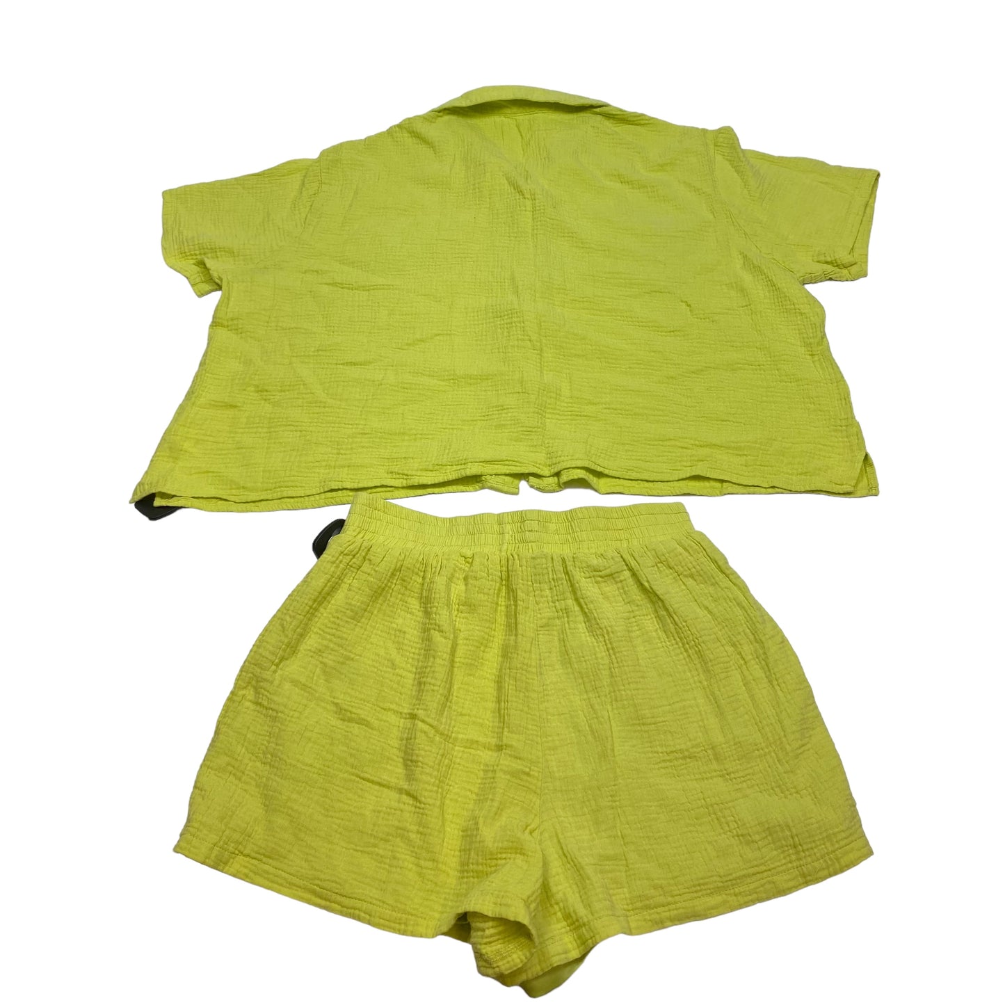 Green Shorts Set She + Sky, Size L