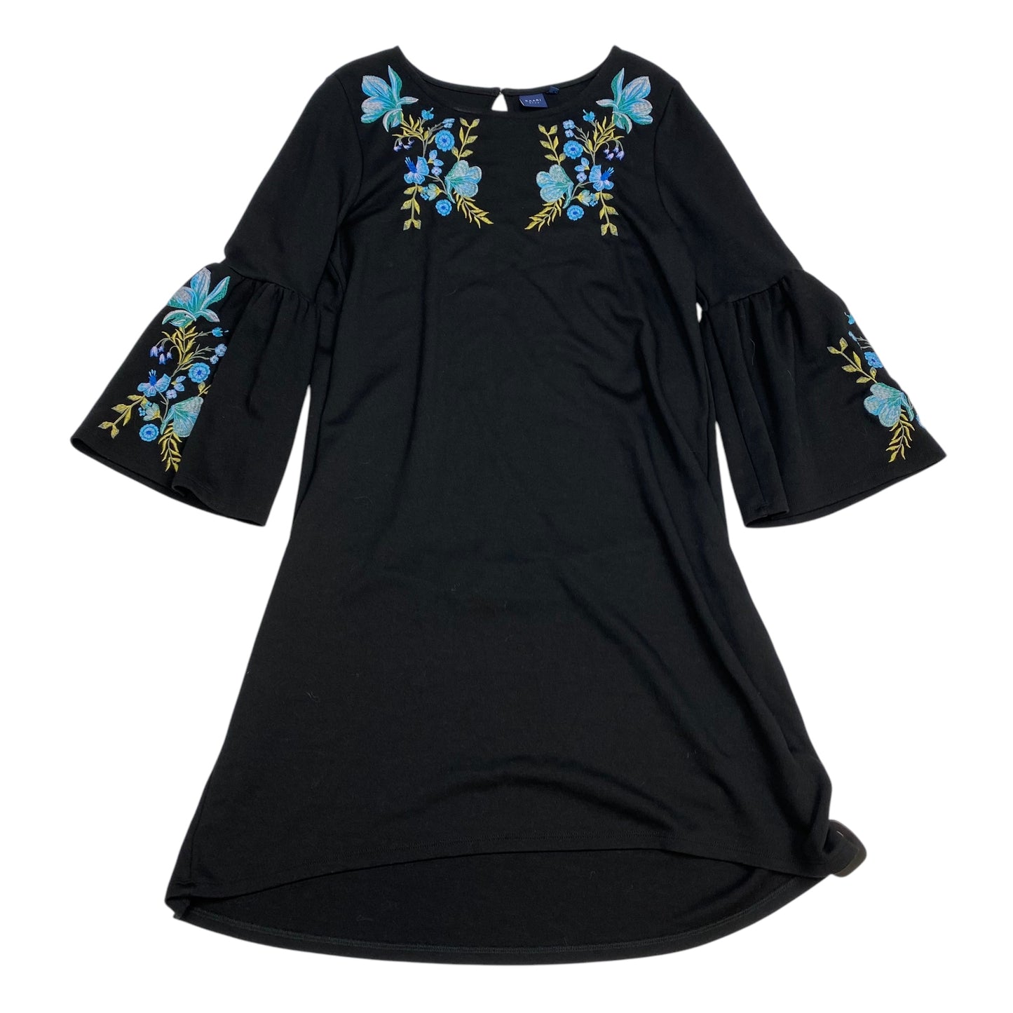 Dress Casual Short By Kaari Blue In Black, Size: M